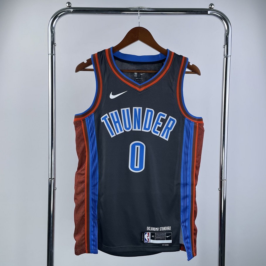 Oklahoma City Thunder NBA Jersey-2